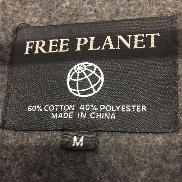Free Planet Zip Up - Picture 2 of 3